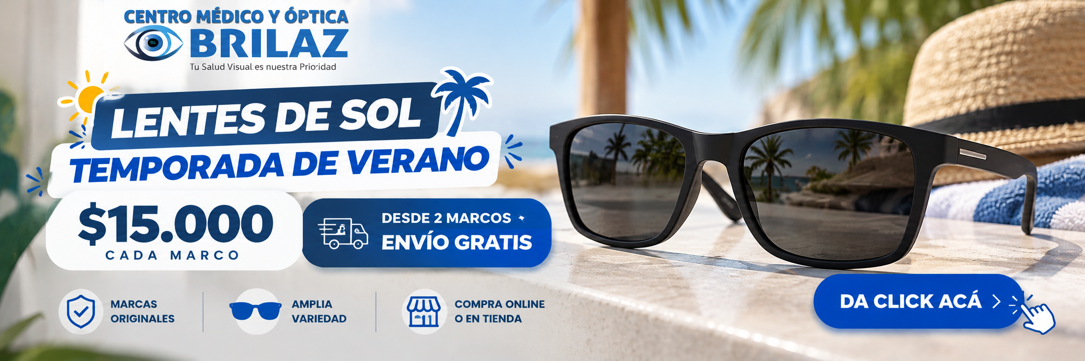 Banner promocional Brilaz